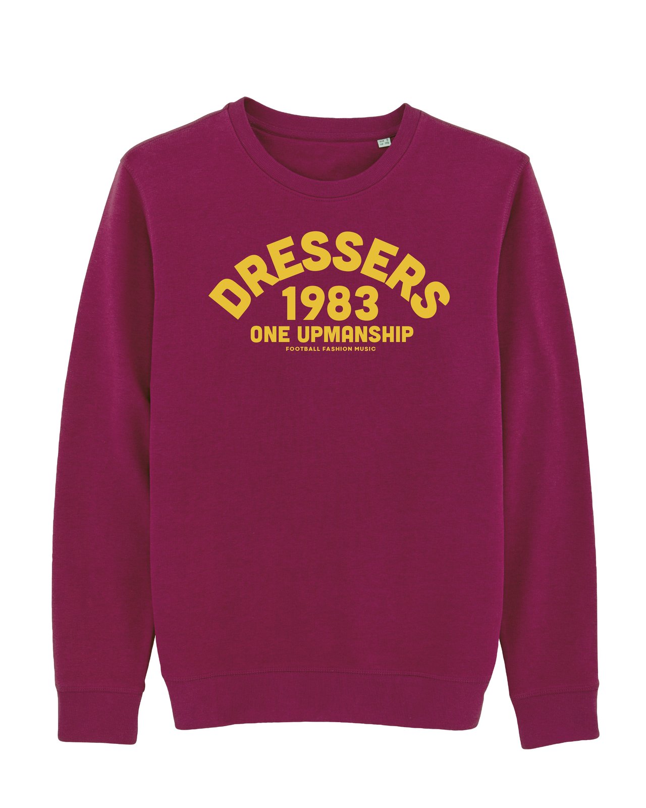 Claret Relaxation Crew Sweatshirt hot 2XL